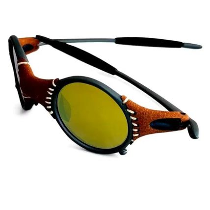HCS Retro X-Metal Mars Sunglasses Gold Lenses