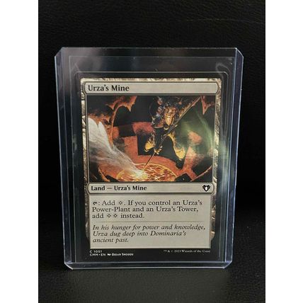 Urza's Mine Commander Masters Magic: the Gathering Trading Card