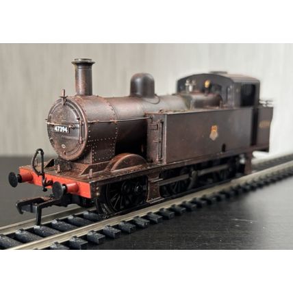 Bachmann 32-231 Class 3F Fowler Jinty 47394 BR Black, Weathered, DCC Fitted MIB
