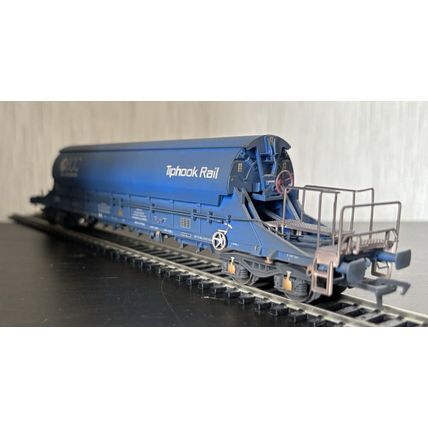 Kernow Models Rake of 3 SB002N/O/P JIA China Clay Wagons ECC Int Blue Weathered