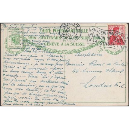 Genève 1er Juin 1814, Le Syndic de la Garde et le Colonel de Girard, 1914 - CPA