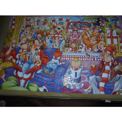 2 by 1000 wasgij jigsaw puzzle football fever