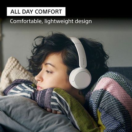 Sony WH-CH520 Wireless Headphones Bluetooth On-Ear Headset with Microphone, Blac