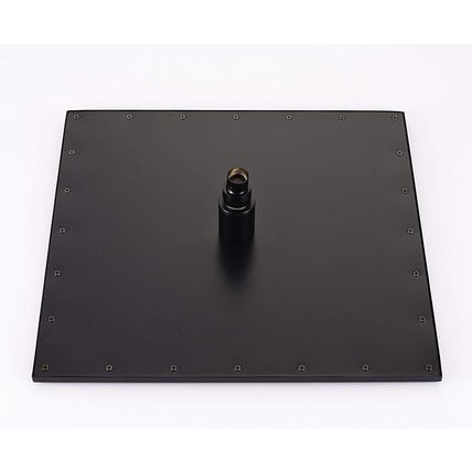Neierthodore LED 16 Inch Square Shower Head Replacement with Rotatable Ball，Oil