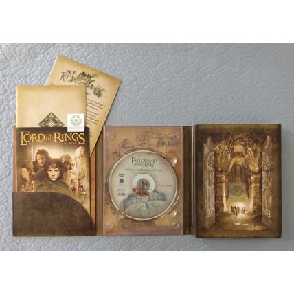 LORD OF THE RINGS FELLOWSHIP OF THE RING SPECIAL EXTENDED DVD EDITION