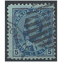 Canada 1903 SG178 5d Blue/Blueish Good Used ..