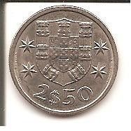PORTUGAL 2,50 ESCUDOS 1983