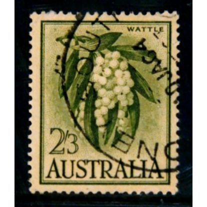 AUSTRALIA 1959 SG 324 2s 3d WATTLE FINE USED #3
