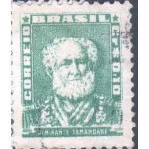 Brazil 1954 - SG891 - 10r green - Admiral Tamandare - used