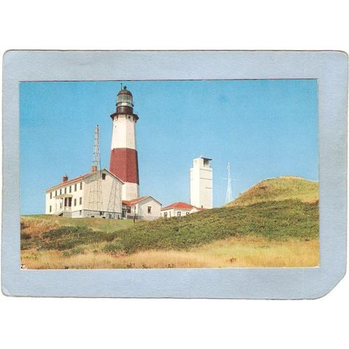 New York Montauk Point Lighthouse Postcard Montauk Point Lighthouse lighth~791
