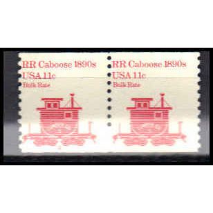 1905 11c Railroad Caboose Just Clears MNH Dry Gum CNP Left 2 PA0430