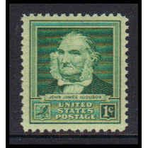 874 1c John Audubon Fine MNH KA3350