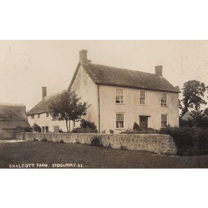 Chalcott Farm Stogursey Vintage Real Photo Postcard