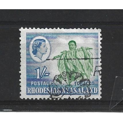 Rhodesia&Nyasaland.SG25 1s Tobacco.Fine Used.Oct23