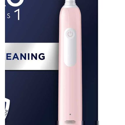 Oral-B Pro 1 Cross Action Pink Electric Toothbrush with Case