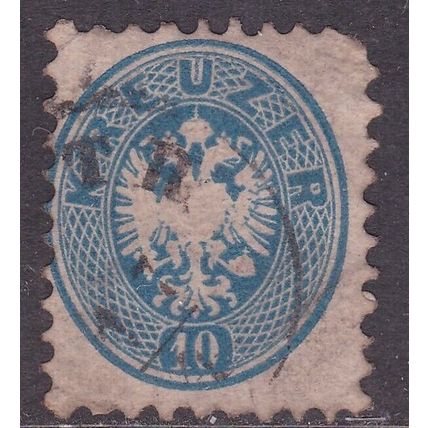 Austria 1863 Arms 10k Fine Used SG 48 VGC