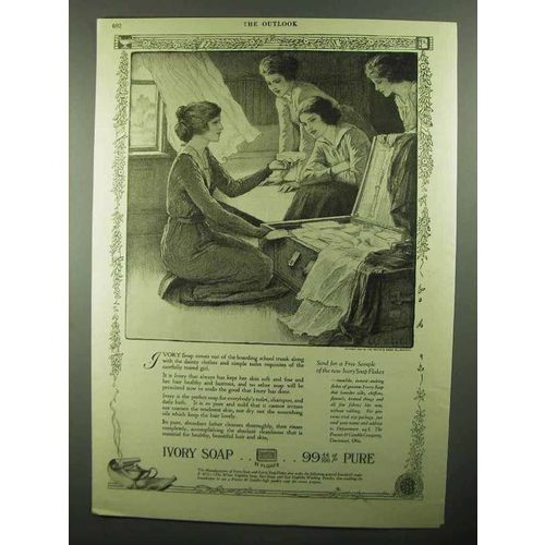 1920 Ivory Soap Ad - The Boarding School Trunk