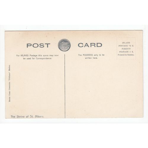 The Shrine St Albans Abbey Postcard Pelham Series