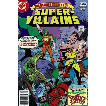 Secret Society of Super Villains (Vol 1) # 015 VFN+ Price VARIANT ORIG US COMICS