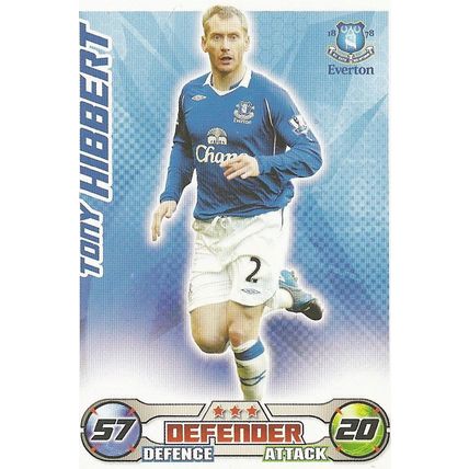 Topps Match Attax 2008/09 Extra Cards: Everton - Defender, Hibbert