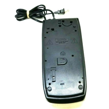 Kinyo VHS Video Cassette Tape Rewinder UV-520 Black Auto Stop Eject Tested (G29)