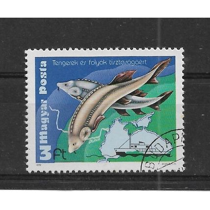 Hungary.Sea and River Purity stamp.Fine Used.Nov22