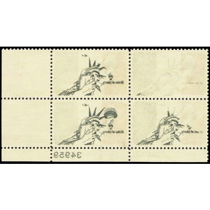 C87, MNH PB Reverse Printing Under Gum ERROR! WoW - Stuart Katz
