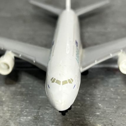 Aeroplane Airplane Airbus A380 Vintage Diecast Metal Vintage Collectable