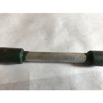 the pipe machinery 821,832 go no go plug gauge inspection gage .821 .832,AG