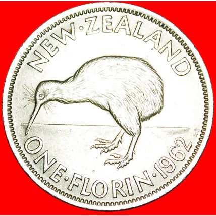 GREAT BRITAIN (1961-1965): NEW ZEALAND★FLORIN 1962 NOT NUDE★LOW START★NO RESERVE