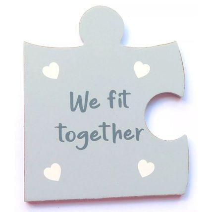 Friends Jisaw Shaped Coaster & Holder - Set of 4 - Gifts Home Decor Tableware