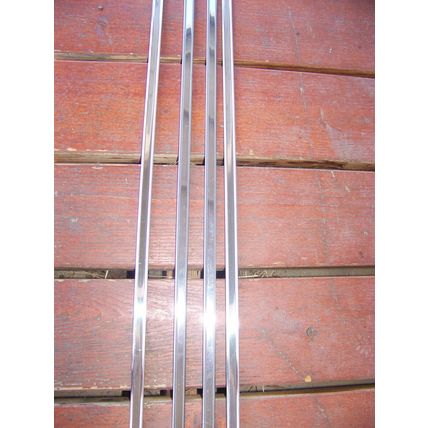 1965 CHRYSLER NEW YORKER 2D HT BELT LINE TRIM OEM 4 PCS TWO DOOR HARD TOP