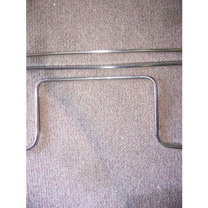 1966 CHRYSLER IMPERIAL REAR SEAT SURROUND TRIM OEM 3 PCS