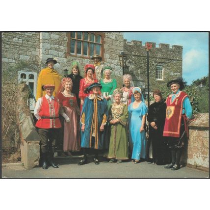 Ruthin Mediaeval Society, Ruthin Castle, Denbighshire, 1985 -ETW Dennis Postcard