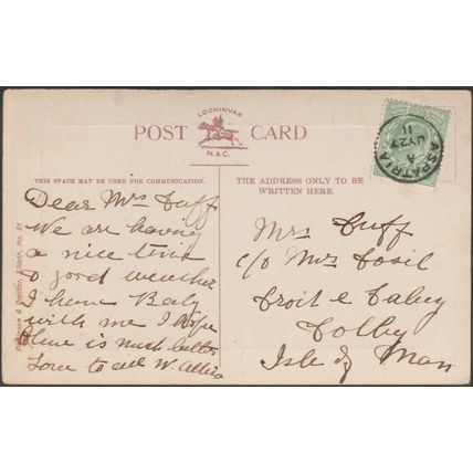 Silloth Green, Silloth, Cumberland, 1911 - Pattinson & Proctor Postcard