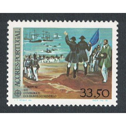Azores Heroes of Mindelo Europa CEPT 1982 MNH SG#445 Sc#333