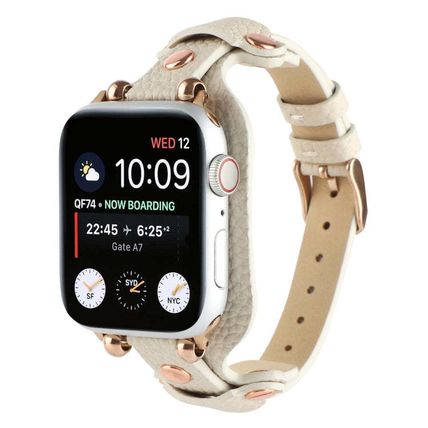 Bracelet Genuine Leather Watch Band For Apple Watch Series, 7 41mm / 6&SE&5&4 40
