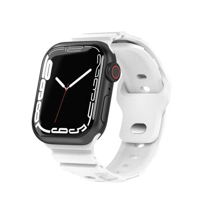 Sports Silicone Watch Band, For Apple Watch Series 8&7 41mm, For Apple Watch Ser
