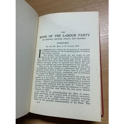 RARE* VINTAGE "THE BOOK OF THE LABOUR PARTY" VOLUMES 1-3 HARDBACK BOOKS (P14)