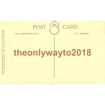 Weavers, Canterbury, Kent, Scott Postcard