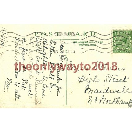 Finsbury Park, London, Postcard, 1914