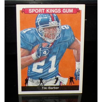 SAGE SPORTKINGS GUM 2018 TIKI BARBER FOOTBALL CARD #46