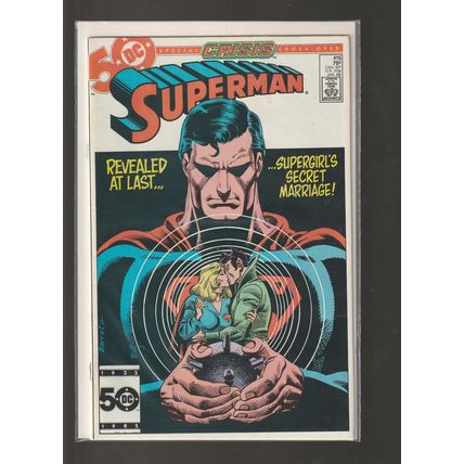 Superman, #415, 1986, DC Comic Book, High Grade