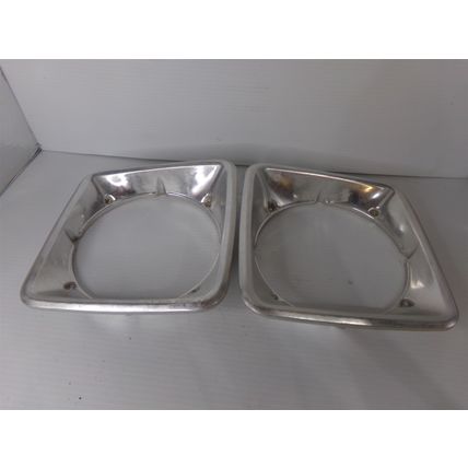 1974 - 78 Dodge Van Headlight Bezels OEM Sportsman Tradesman 74 75 76 77 1978