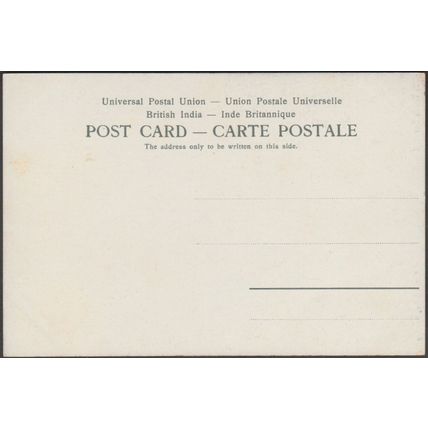 A Table Servant, Bombay, c.1905 - Clifton & Co Postcard