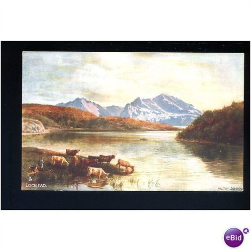 TUCK OILETTE Postcard 7167 "Loch Fad"