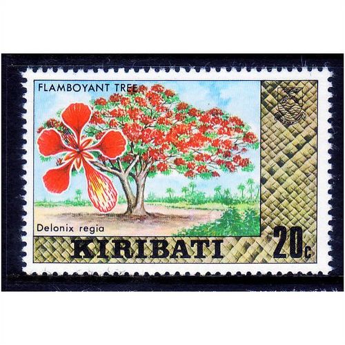 KIRIBATI 1979 SG 93 20c FLAMBOYANT TREE U/M MINT