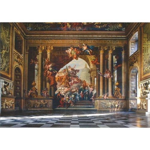 ORNC 008: The West Wall of the Painted Hall at the Old Royal Naval College.