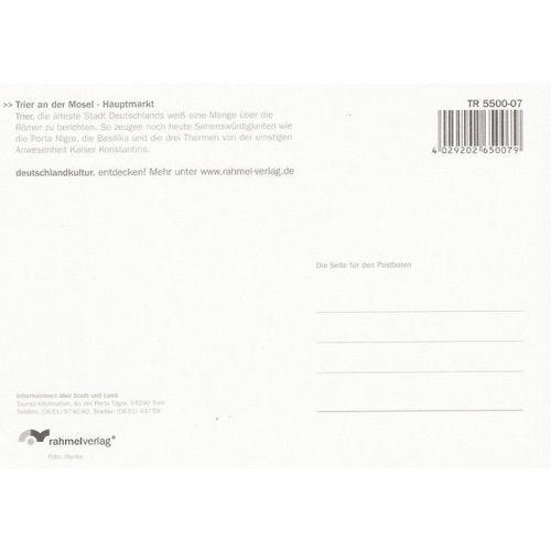 TR 5500-07: Trier: Market Square.