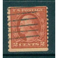 Used 492 2c George Washington Barely Clears A10104
